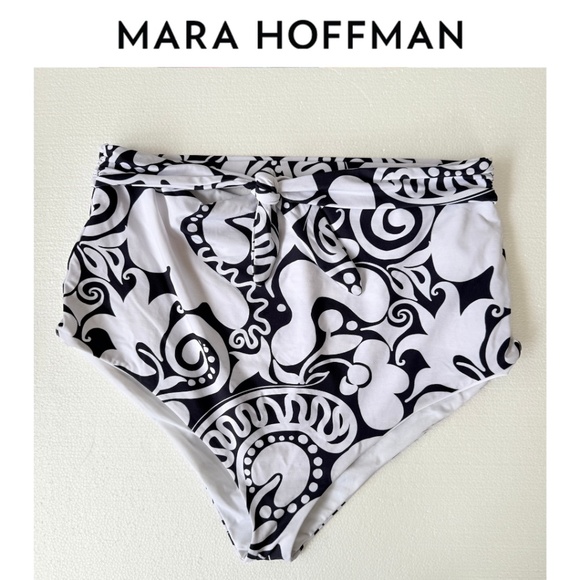 RARE! Mara Hoffman Goldie High-Waist Bikini Bottom - Picture 1 of 1